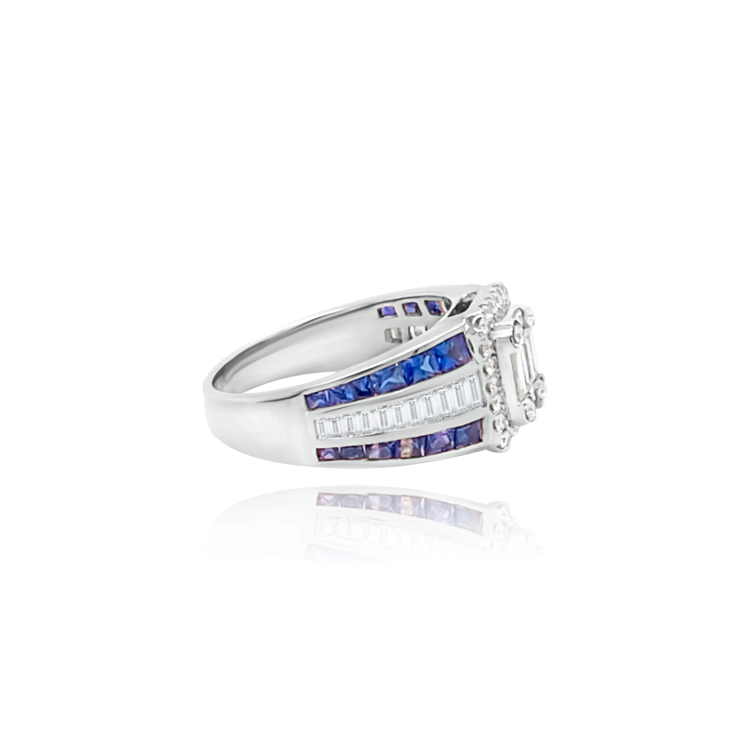 Diamonds & Sapphires "Rania" Ring