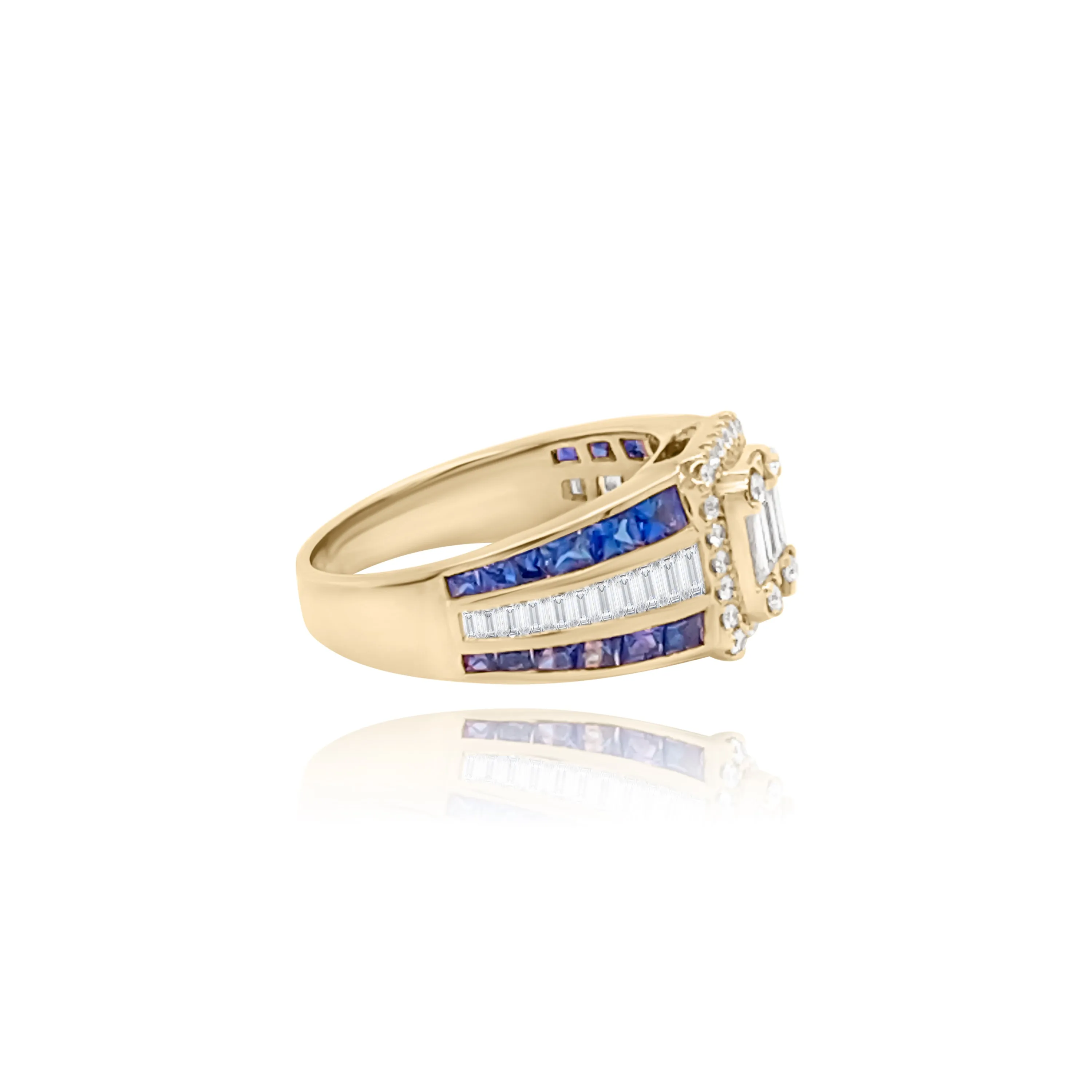 Diamonds & Sapphires "Rania" Ring