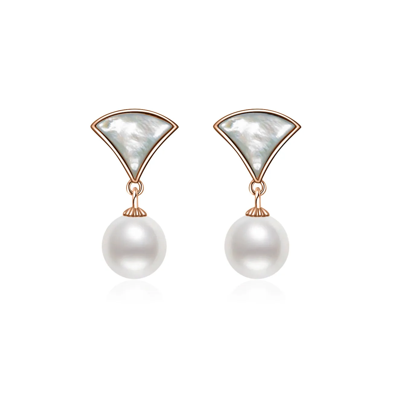 Elegant Freshwater Pearl Earrings WE00574