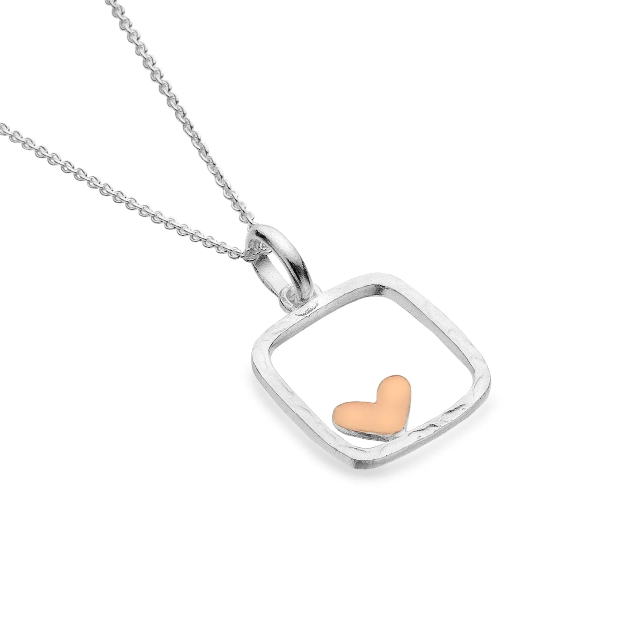 Framed Heart Pendant