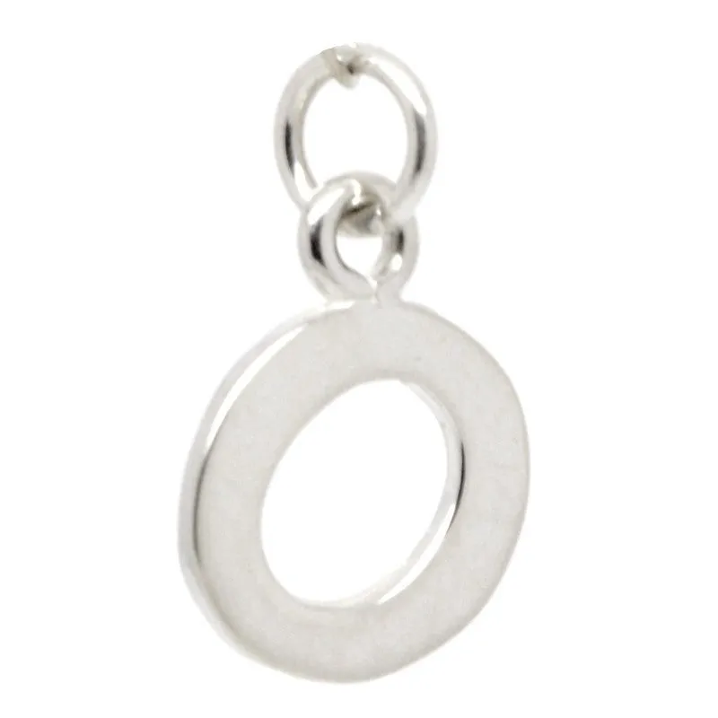 Gold Initial letter O Charm