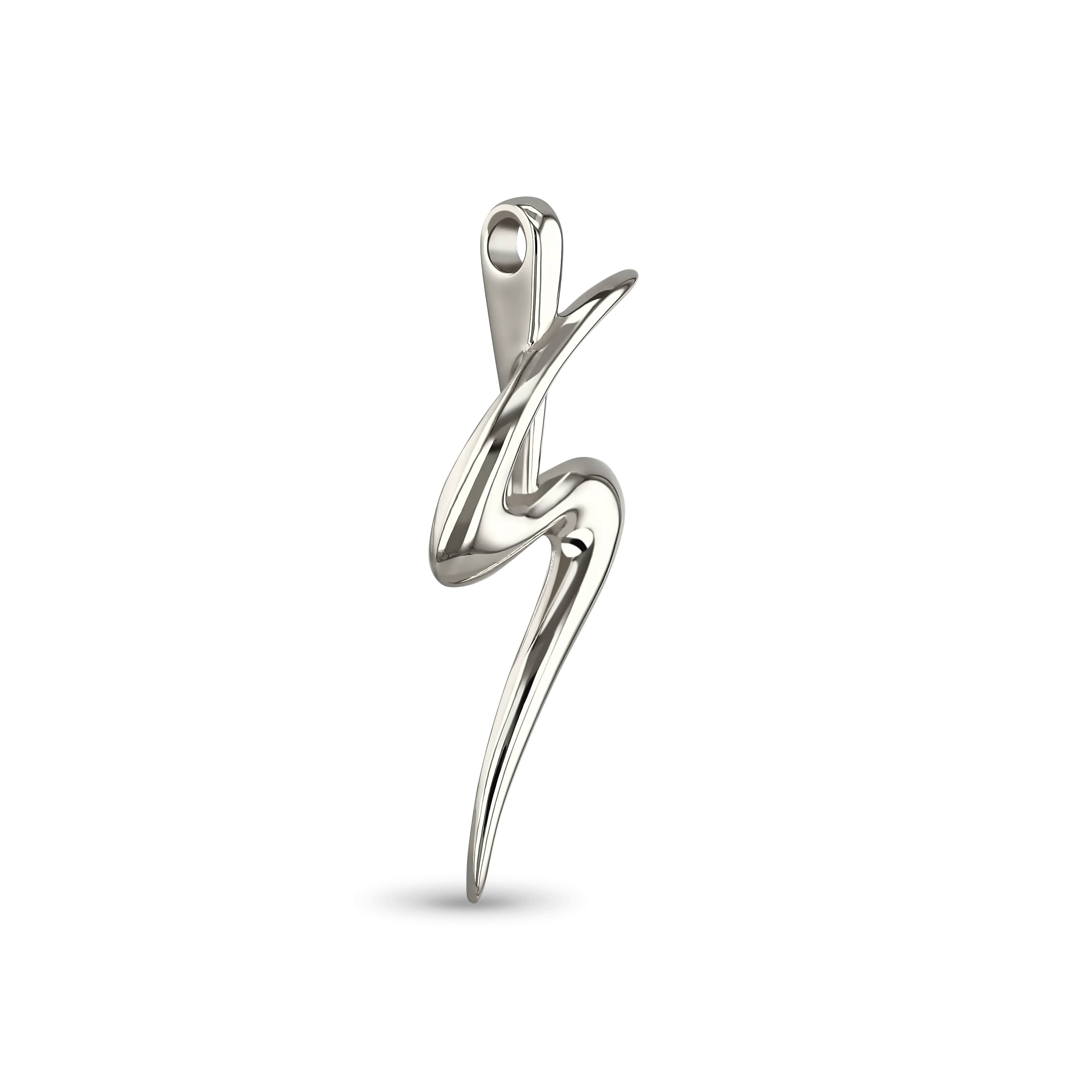 Initial S Love Letter Pendant
