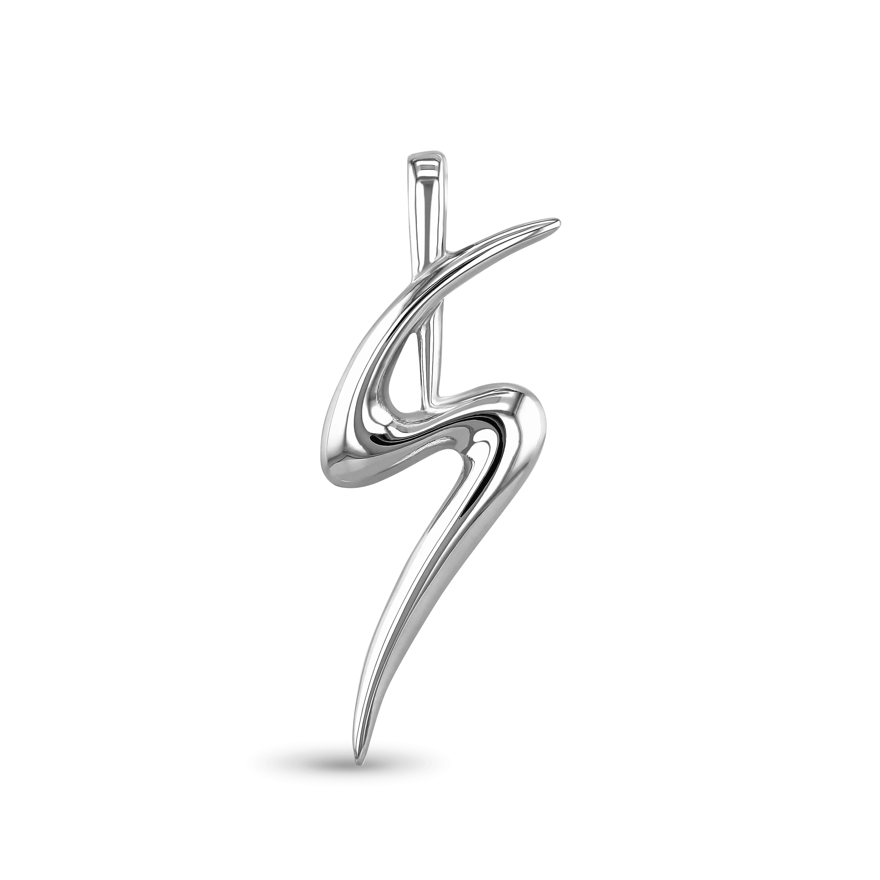 Initial S Love Letter Pendant