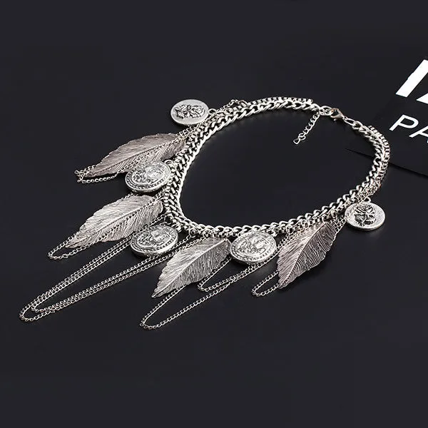 The Gypsy Coin Boho Necklace